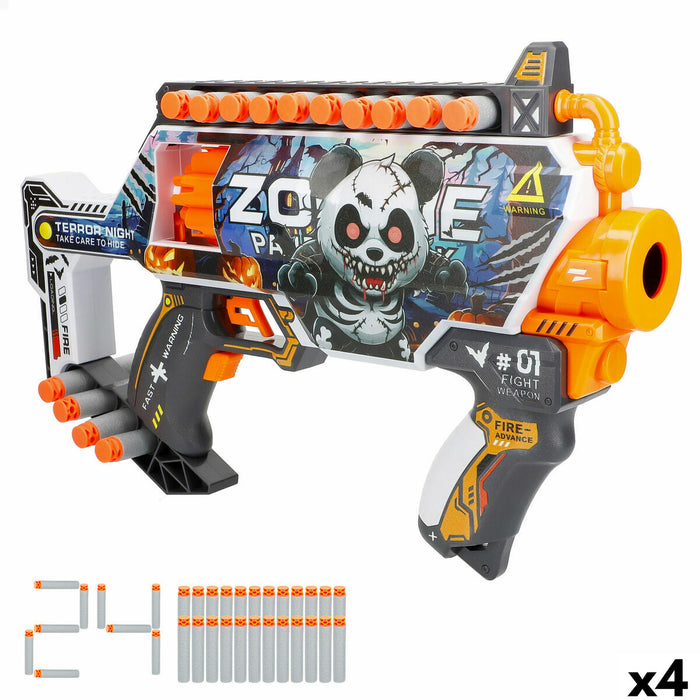 Pistolet à Fléchettes Colorbaby 35 x 22 x 6 cm 4 Unités