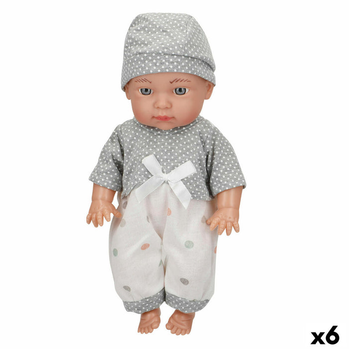 Muñeco Bebé Colorbaby 14 x 30 x 9 cm 6 Unidades